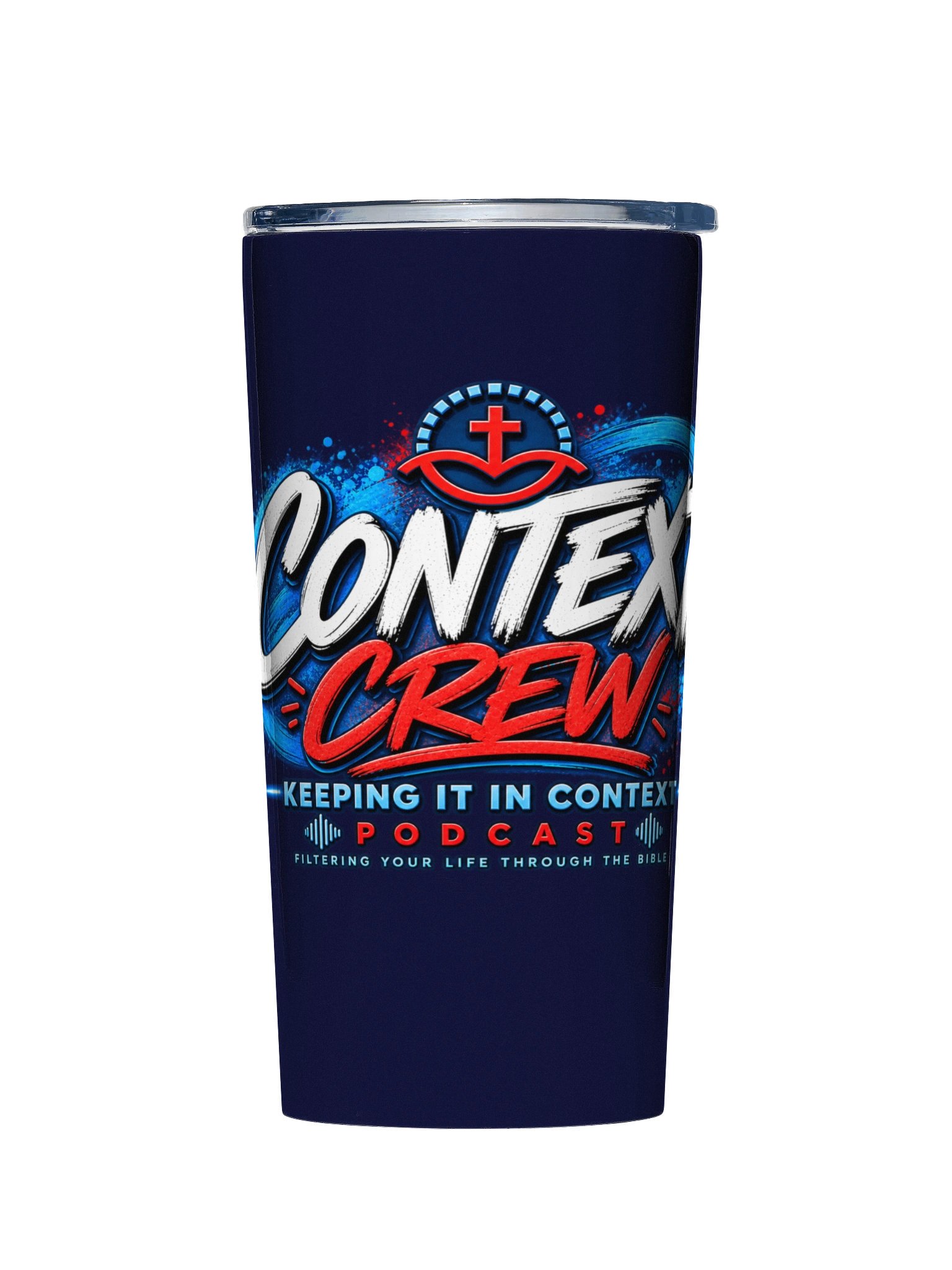 Context Crew Podcast Tumbler product image (1)
