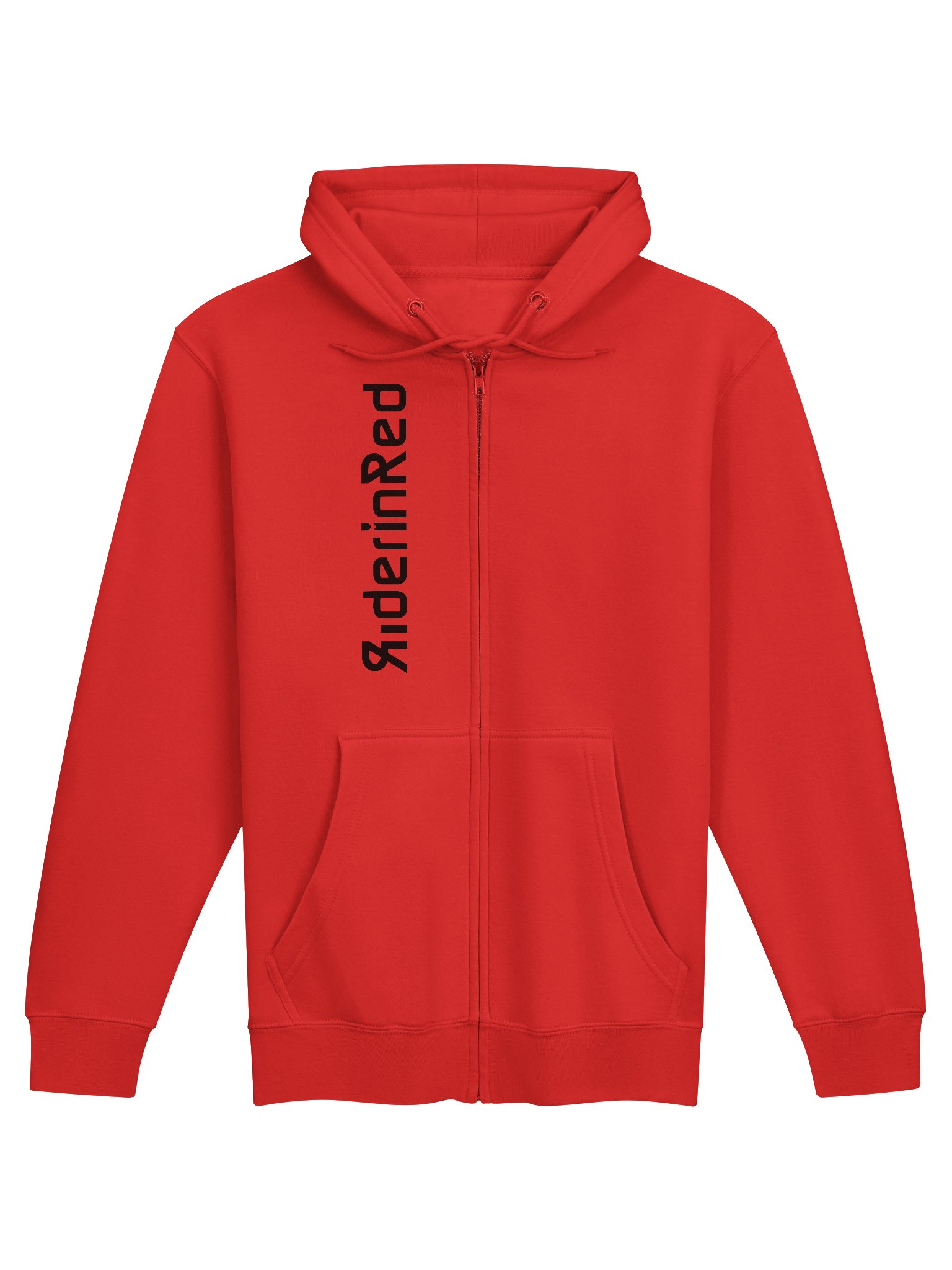 Rider In Red Zip-up Hoodie product image (1)