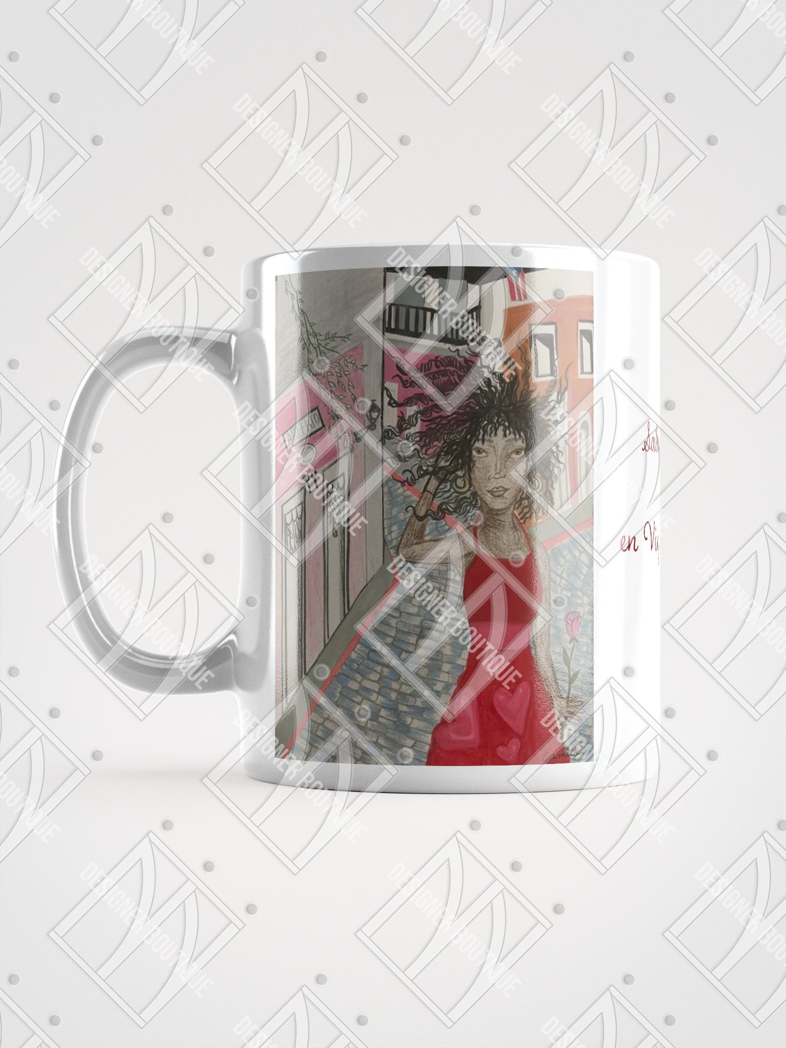 NN Designer Boutique x Camila Arraiza: Taza (Afro-Boricua) – Sabor a Amor y Café en el Viejo San Juan product image (7)