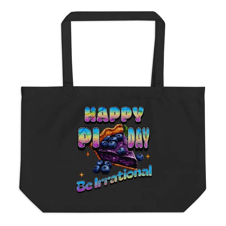 Happy Pi Day Be Irrational Eco Tote product image (1)