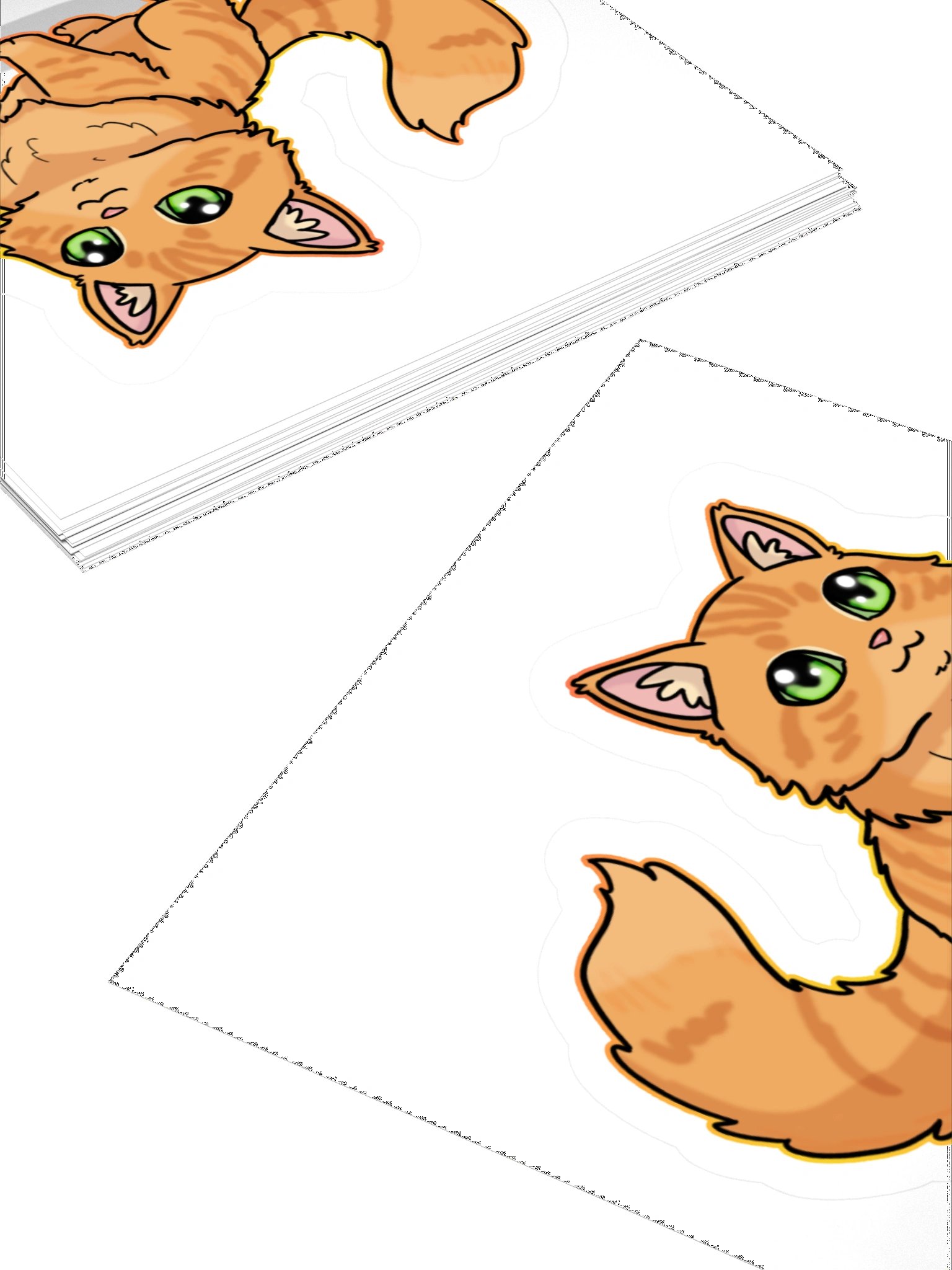 Fluffy Cat Sticker product image (4)