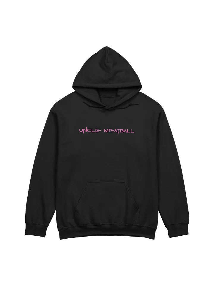 Uncle Meatball Pink Logo Hoodie product image (1)