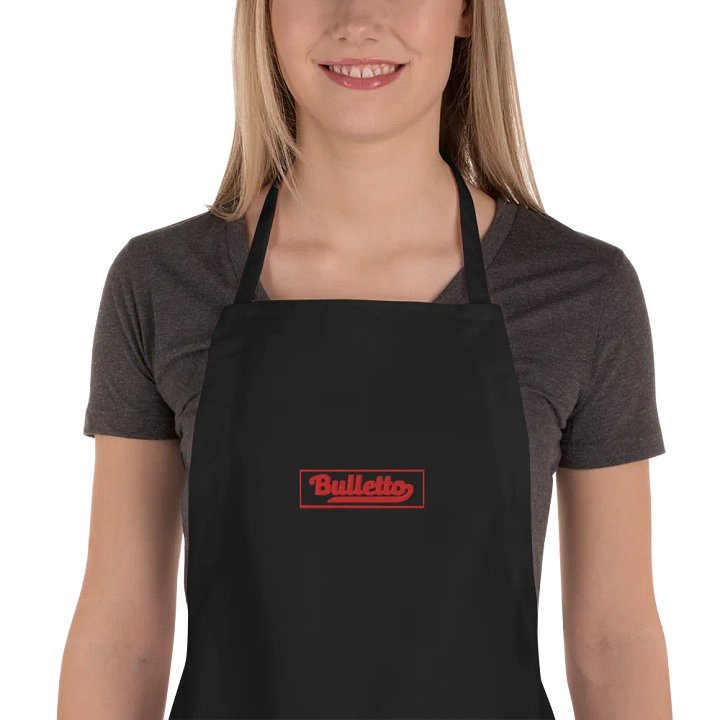 Bulleito Red Embroidered Cooking Apron product image (1)