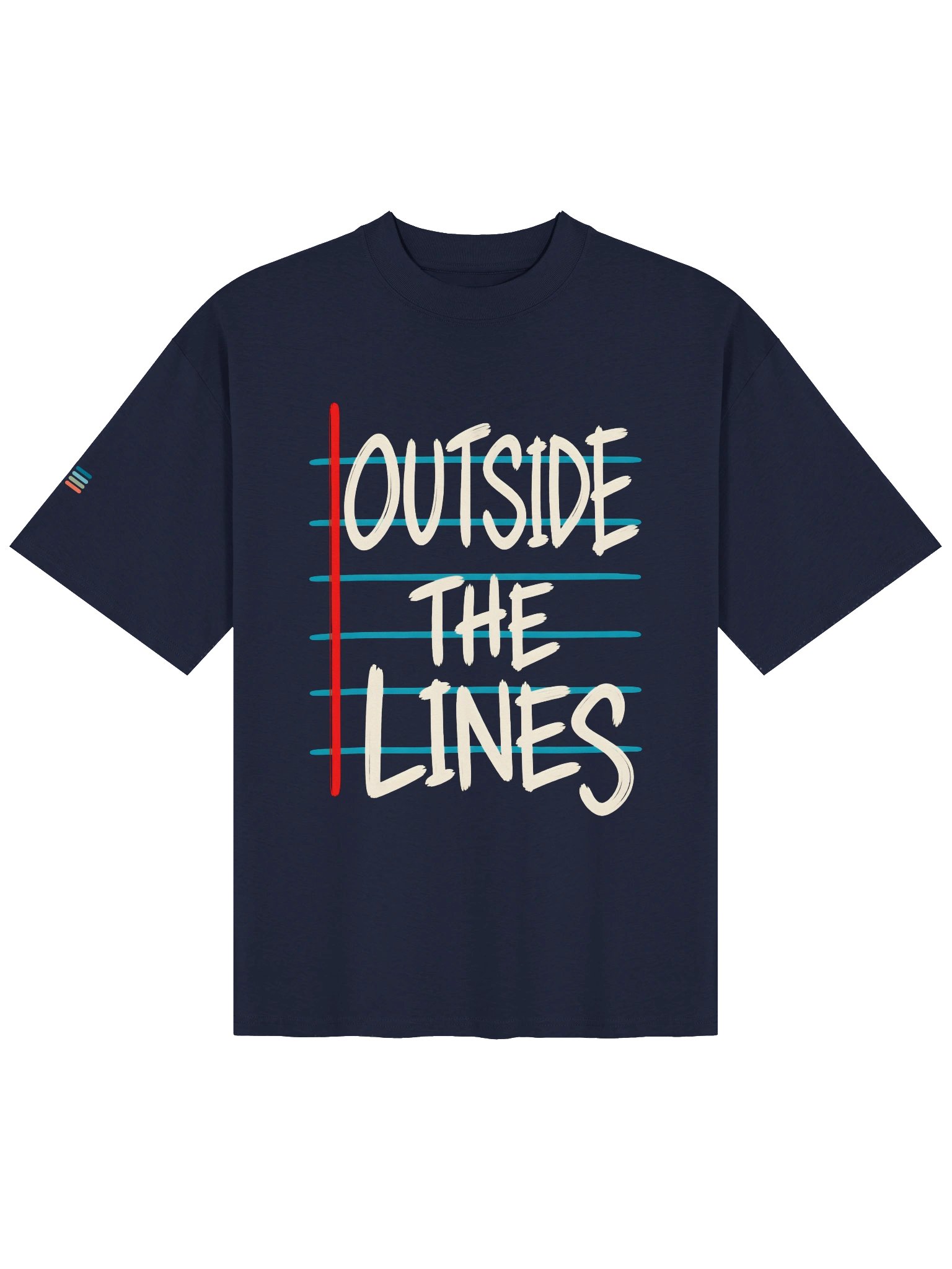 SEEN | Outside the Lines Oversized Tee product image (1)