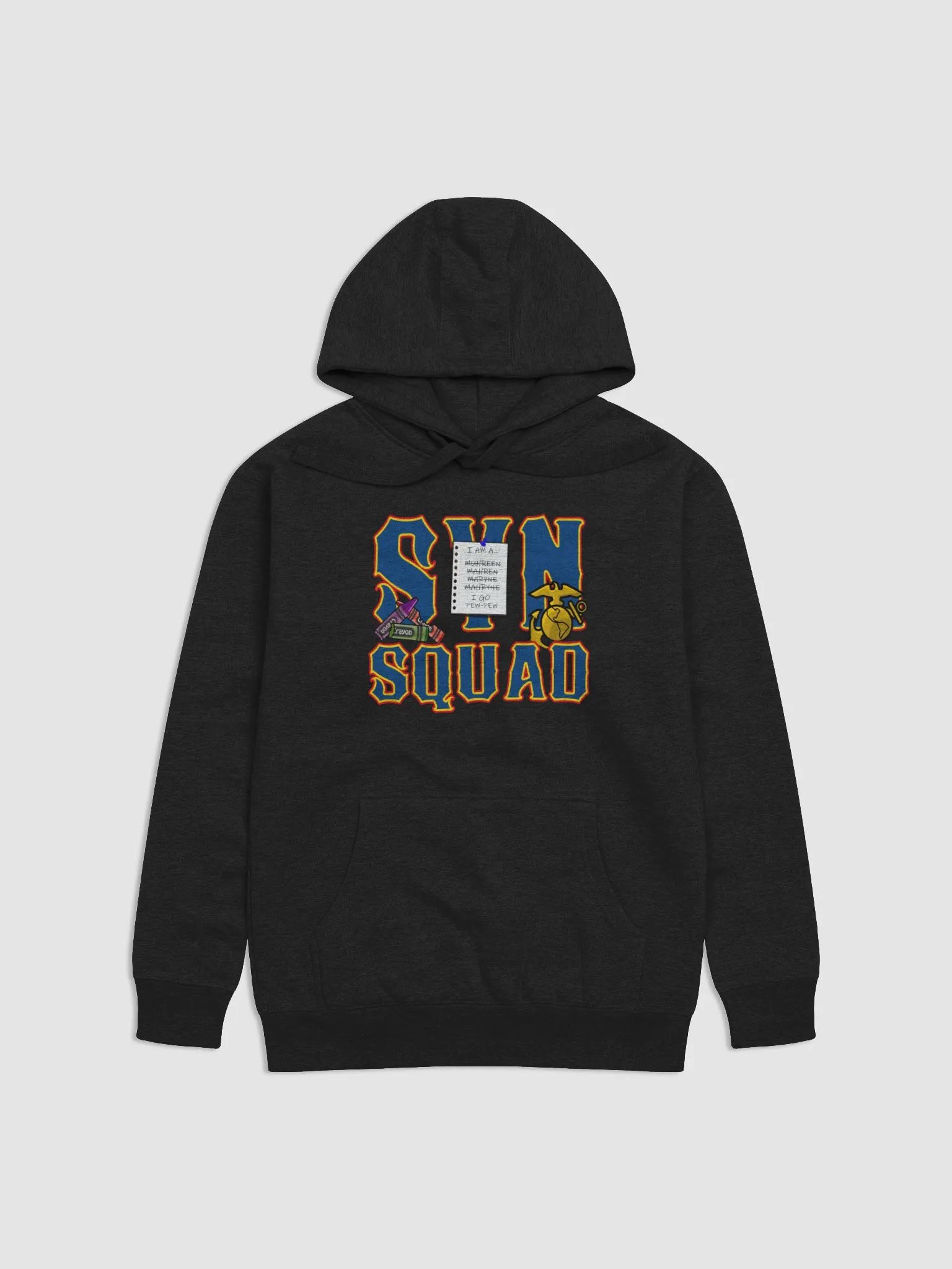 Cuddly Syn Squad USMC Hoodie product image (1)