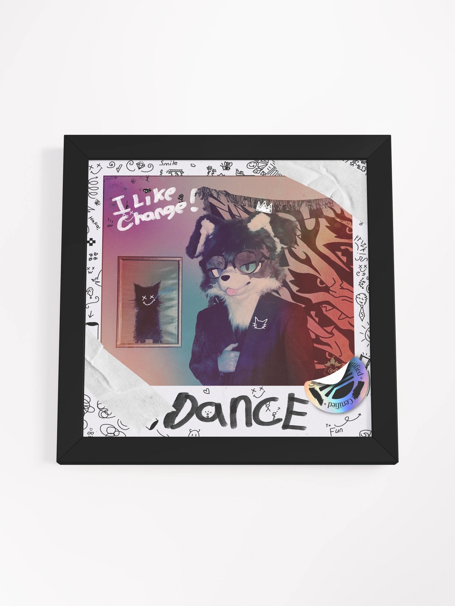 I LIKE CHANGE - Framed product image (4)