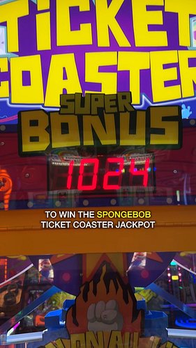How many tries at the SpongeBob ticket coaster does it take to win the jackpot?
.
.
.
.
.
#arcade #jackpot #spongebob #viral ...