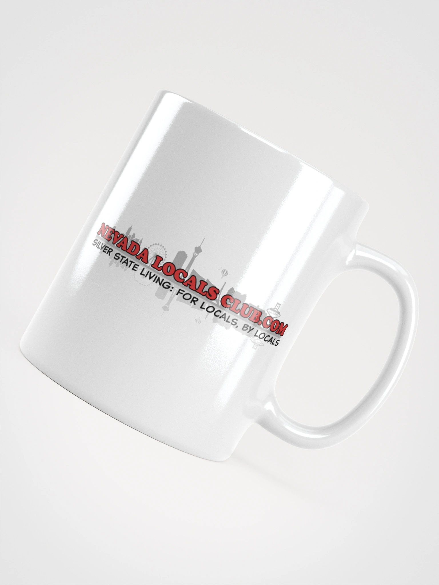 White "Nevada Locals Club" Mug product image (14)