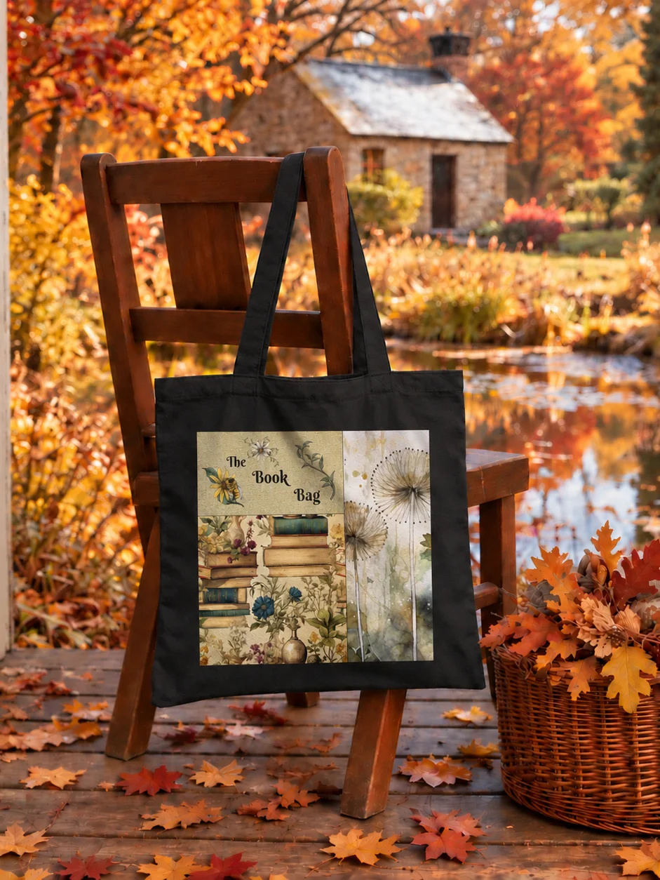 Books & Wildflowers Tote product image (1)