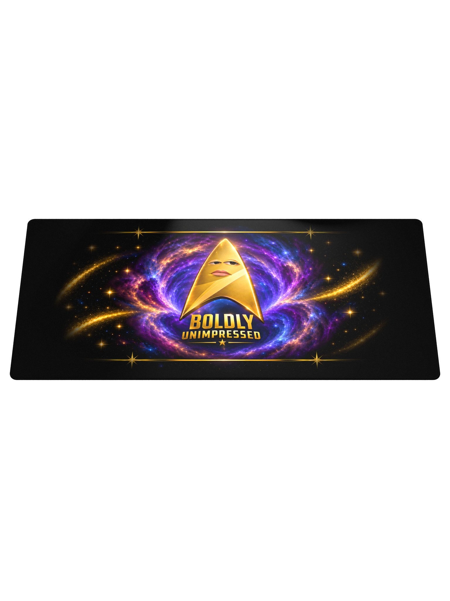 Boldly Unimpressed: Galactic Command Mat product image (1)