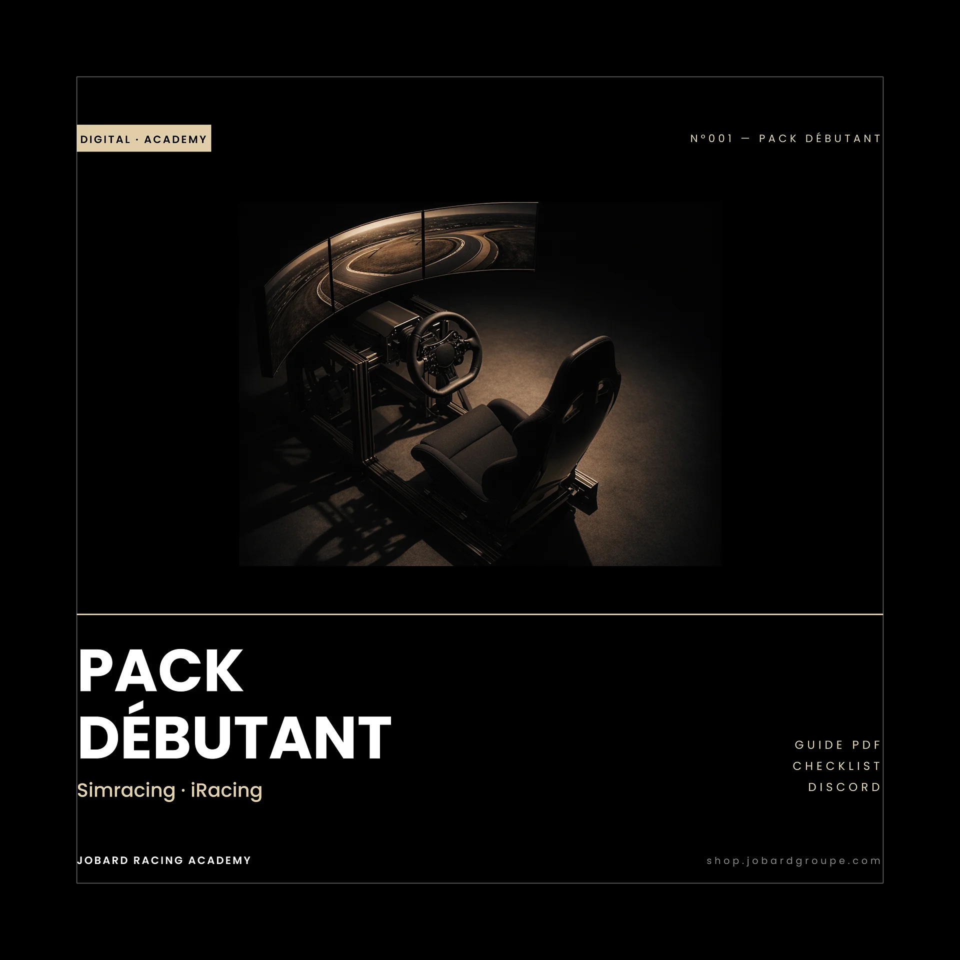 Pack Simracing Débutant – JOBARD Racing Academy product image (1)