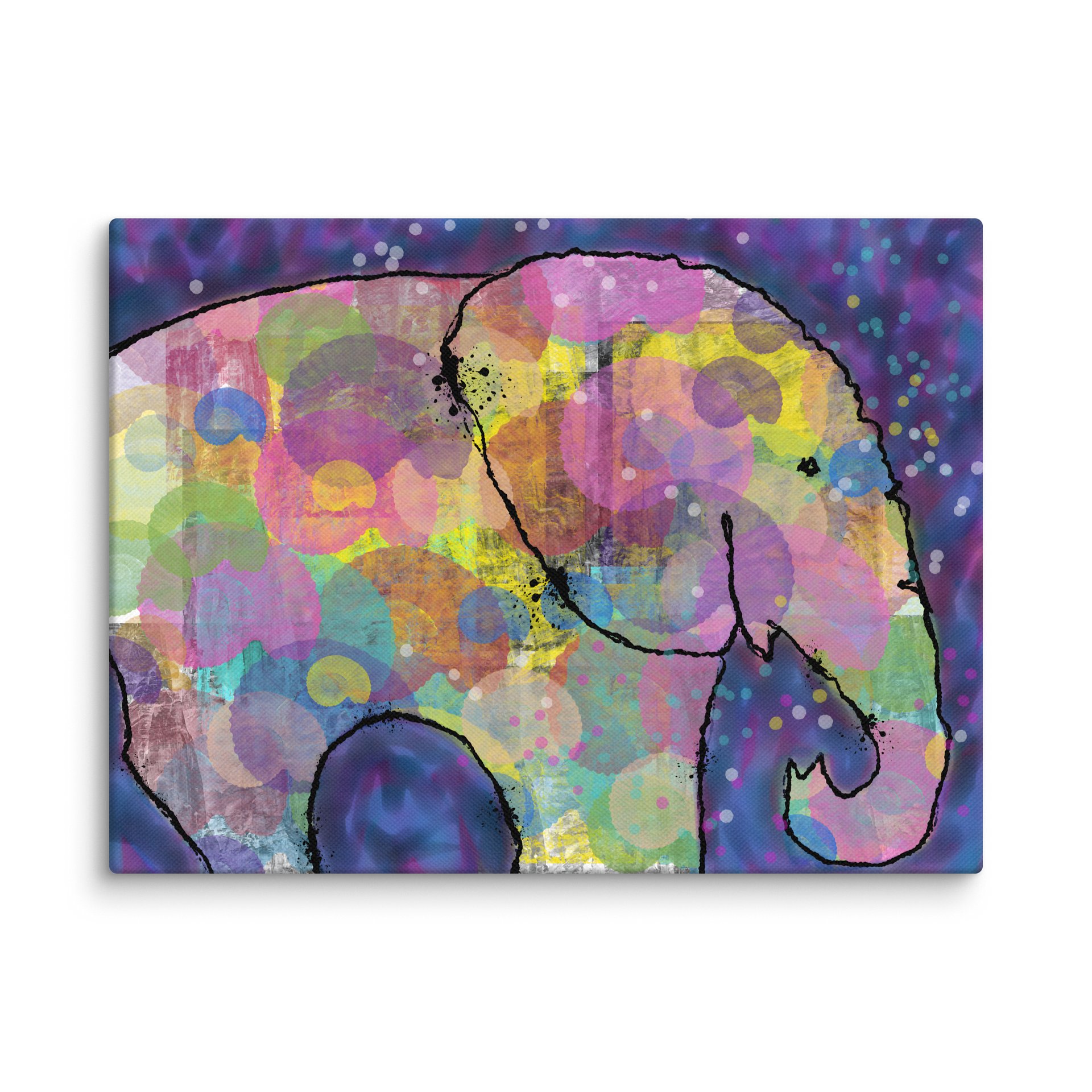 Colorful Elephant Canvas product image (2)