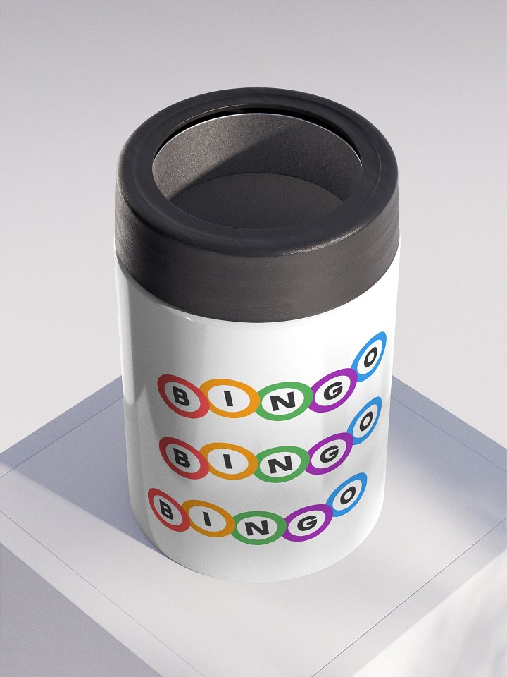 Stainless Steel Bingo Ball Coozie product image (2)