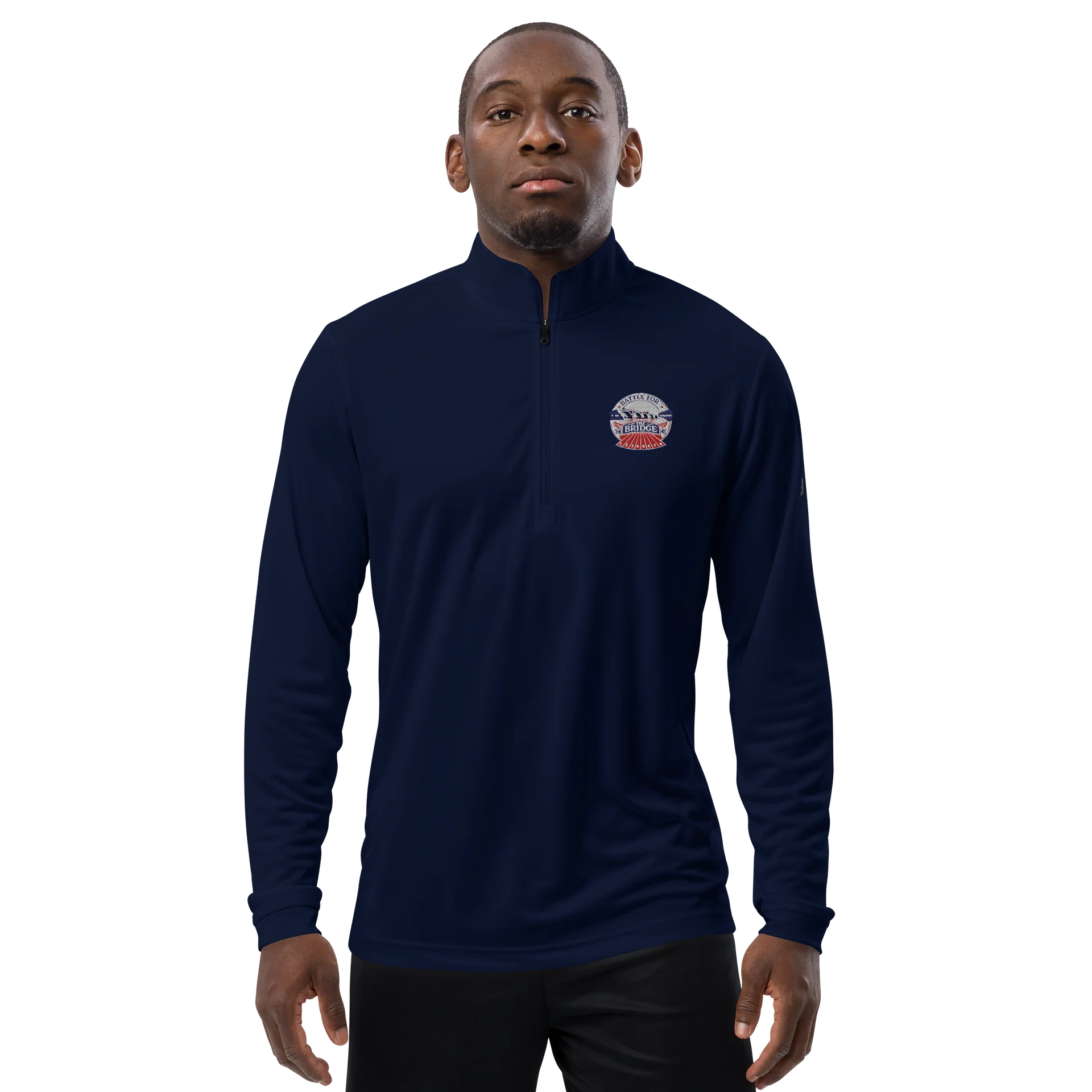 Battle for the Bridge 1/4 Pullover with Knight Logo product image (4)