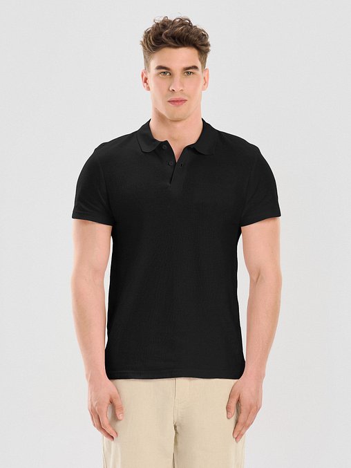 Photo showing  Gildan Unisex Pique Polo Shirt