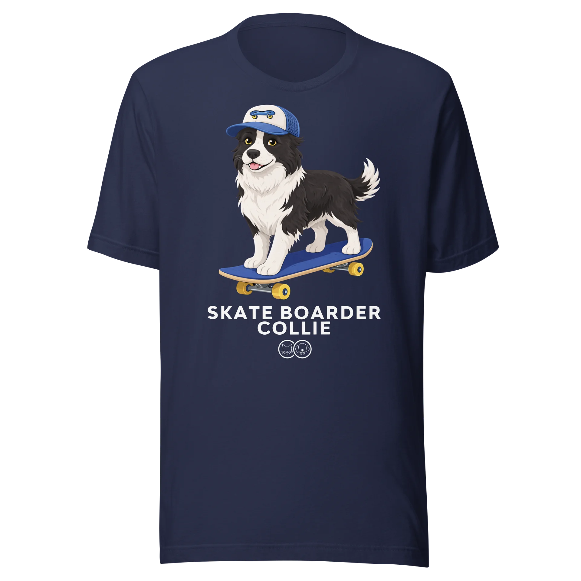 Skate Boarder Collie Tshirt product image (1)