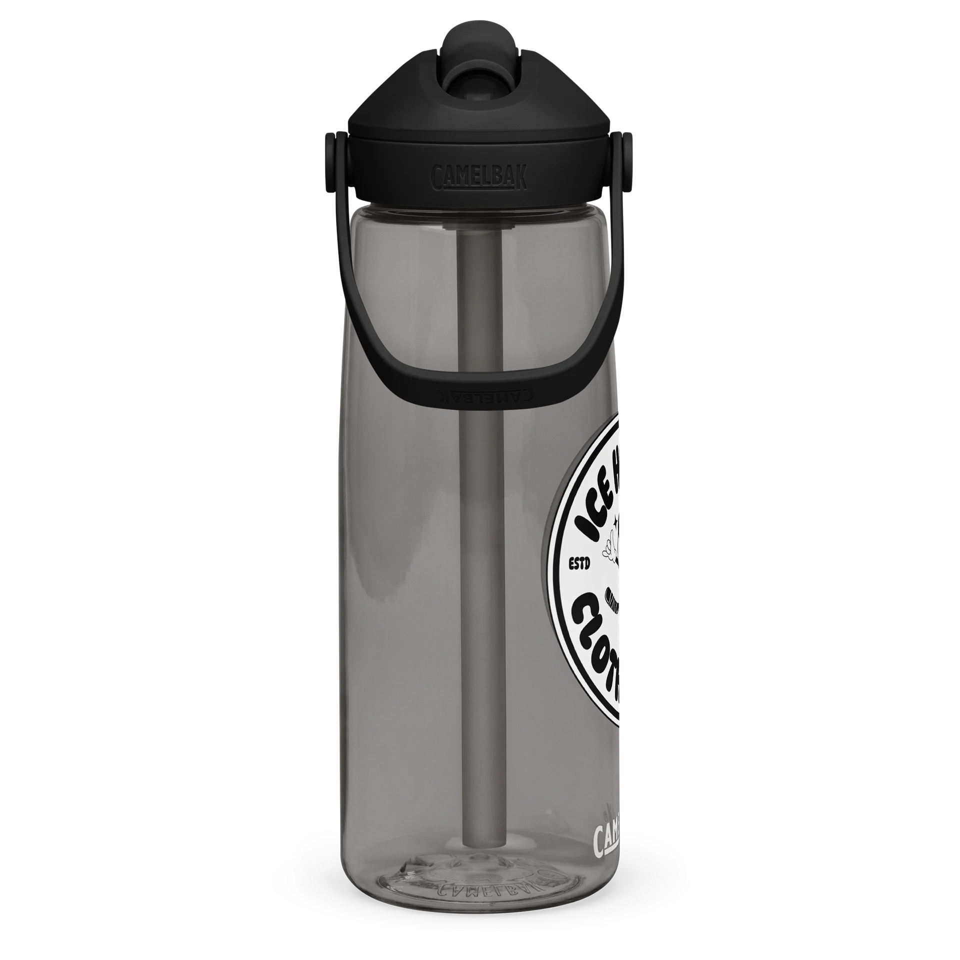 Ice Hockey Cartoon Logo Water Bottle product image (4)
