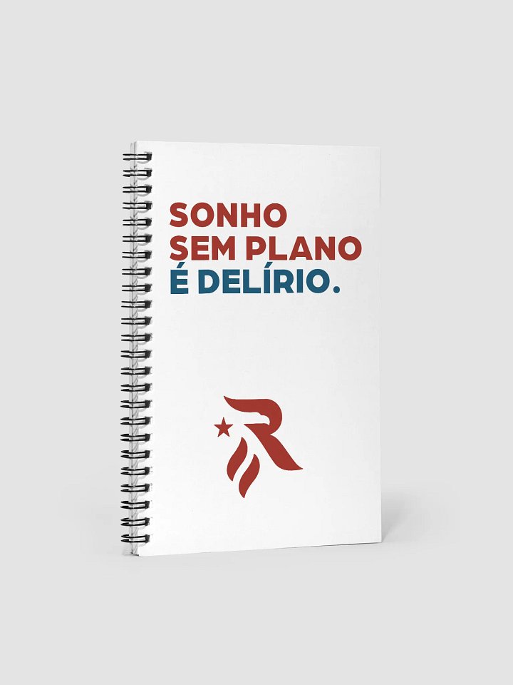 Caderno Sonho Sem Plano é Delírio product image (1)