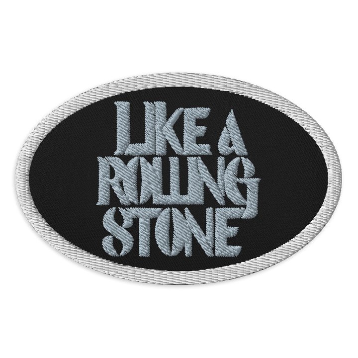 Stylish Embroidered Patches - LIKE A ROLLING STONE product image (1)