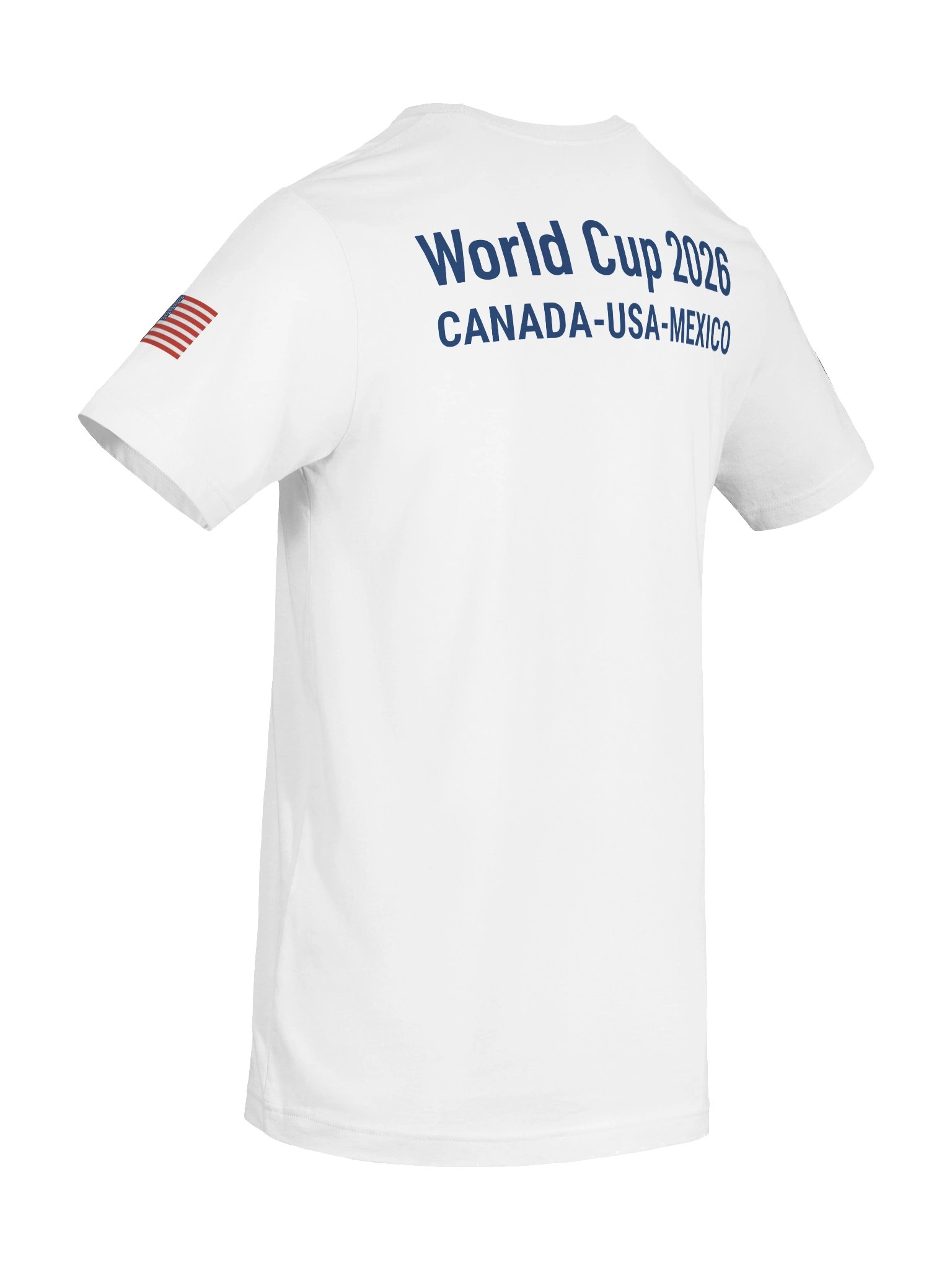 Official USA 2026 World Cup Home Tee- USMNT "North American Host" Fan Kit - USA 2026 World Cup Flag Unisex T-Shirt product image (86)