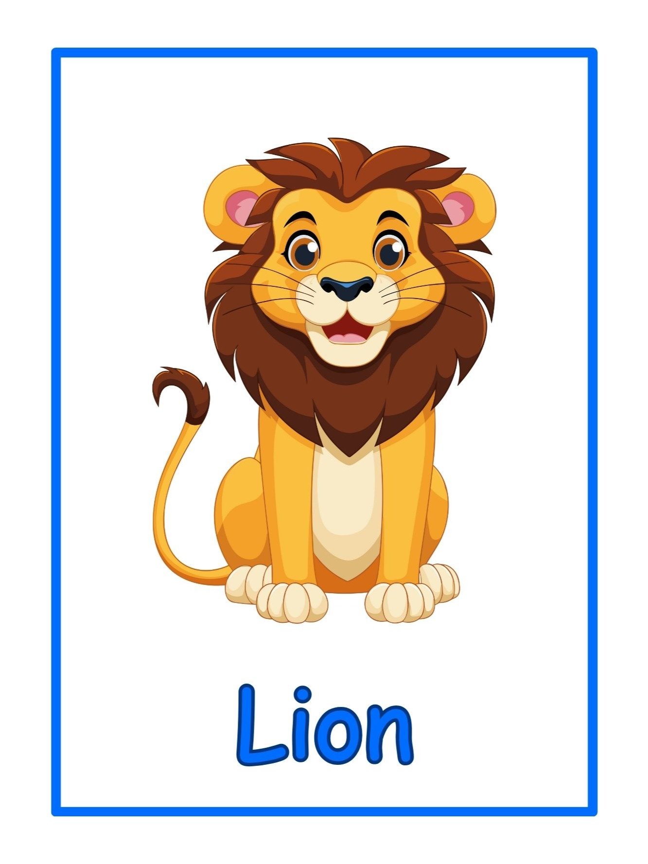 Animal Vocabulary Flashcards product image (4)