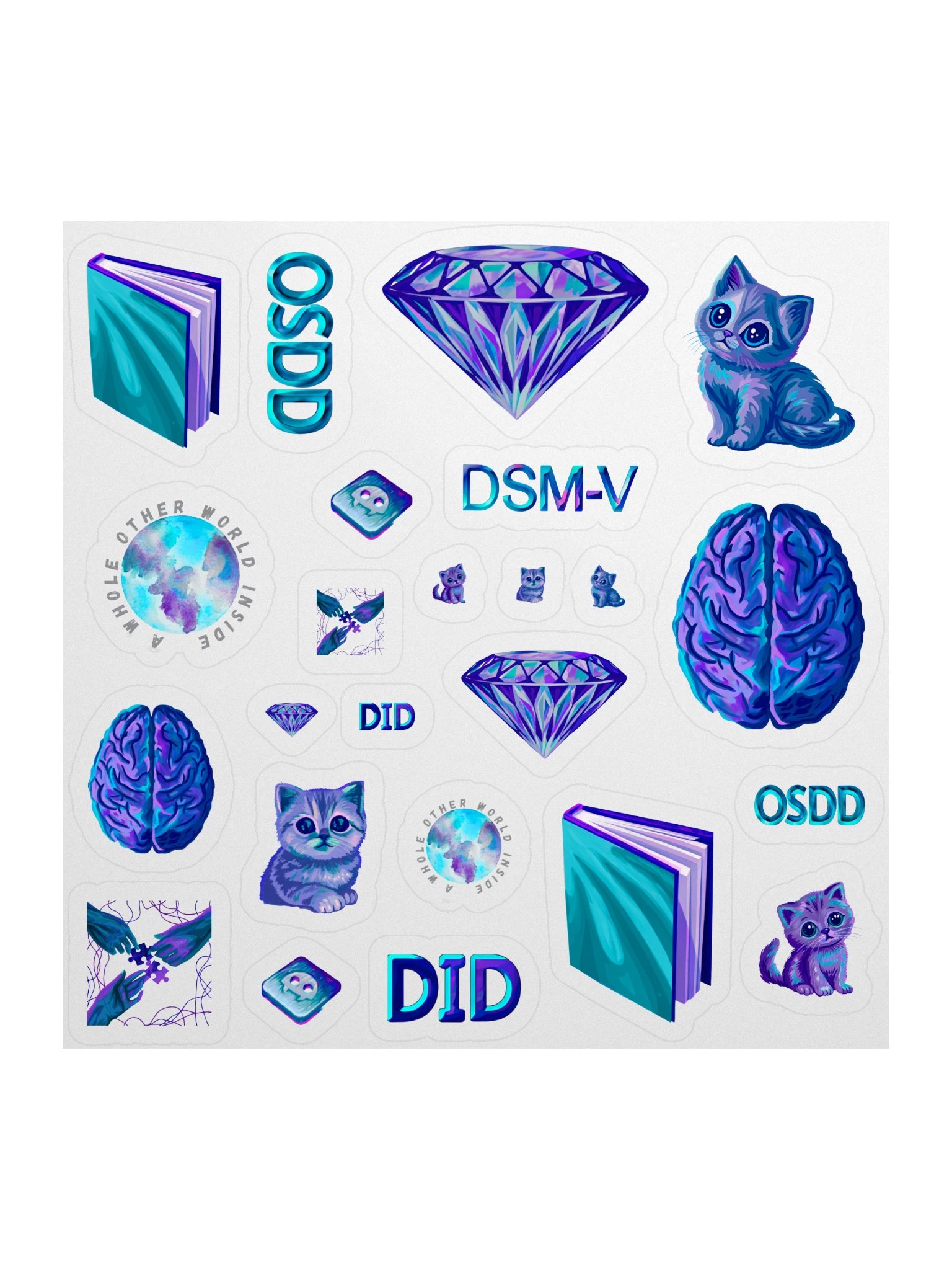 MulTIDimensional Sticker Sheet 1 product image (1)