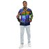 Fear Culture Fear Frequency Full Print Windbreaker