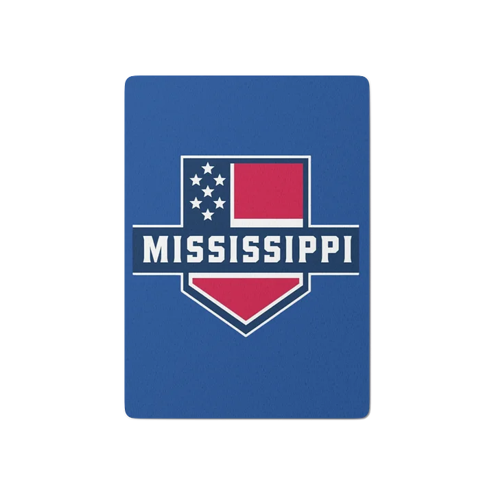 Mississippi Shield Poker Deck — Rue Market product image (1)