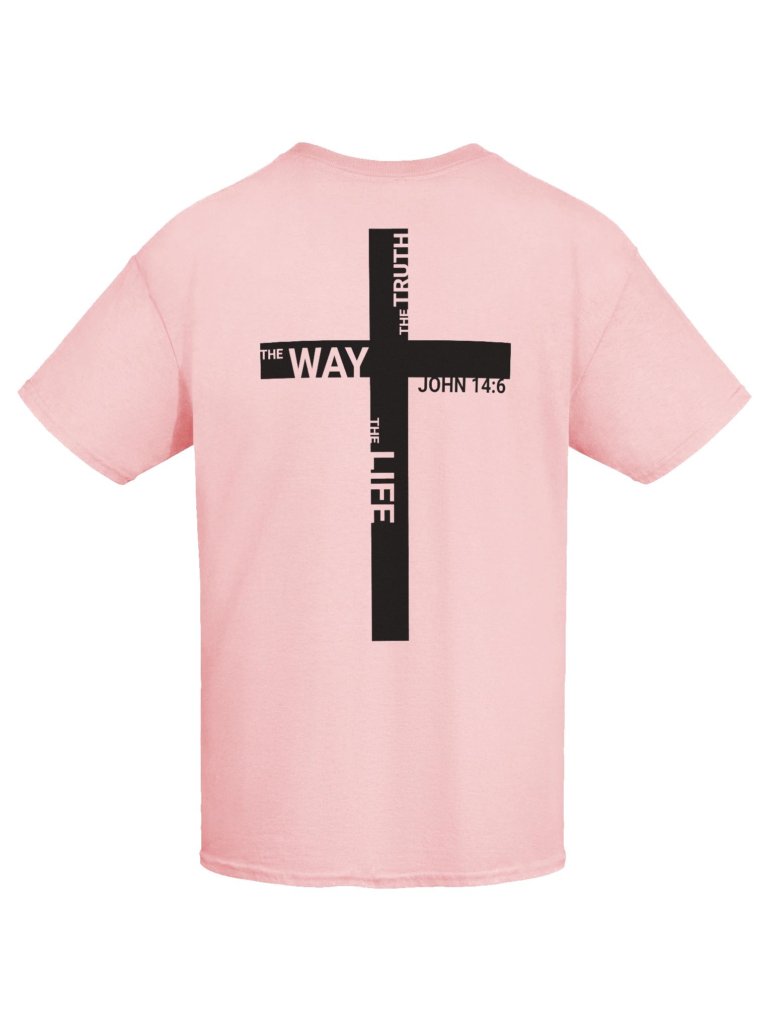 YHWH Heavyweight Tee - "The Way" pastel product image (3)