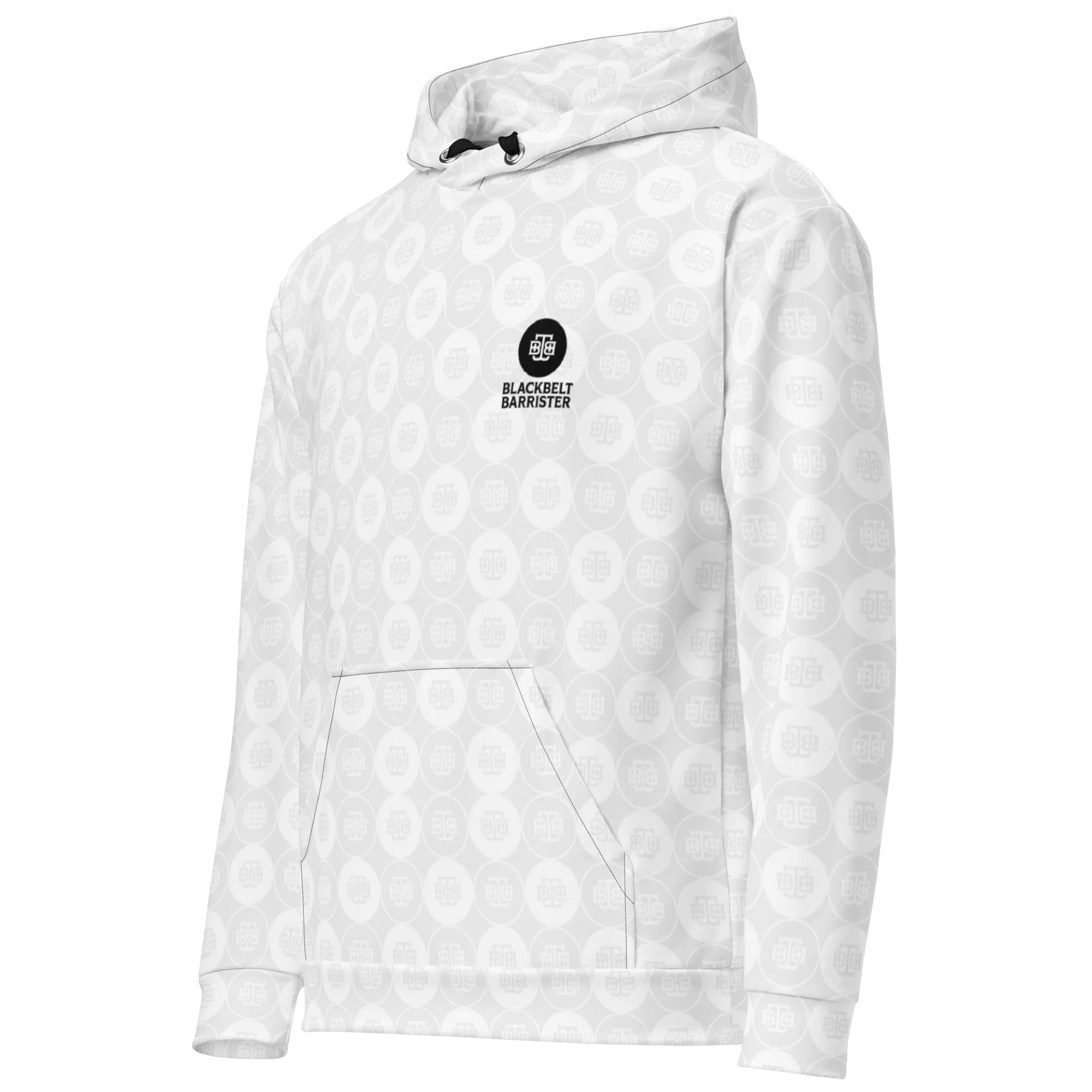 BBB All Over Print White Hoodie product image (3)