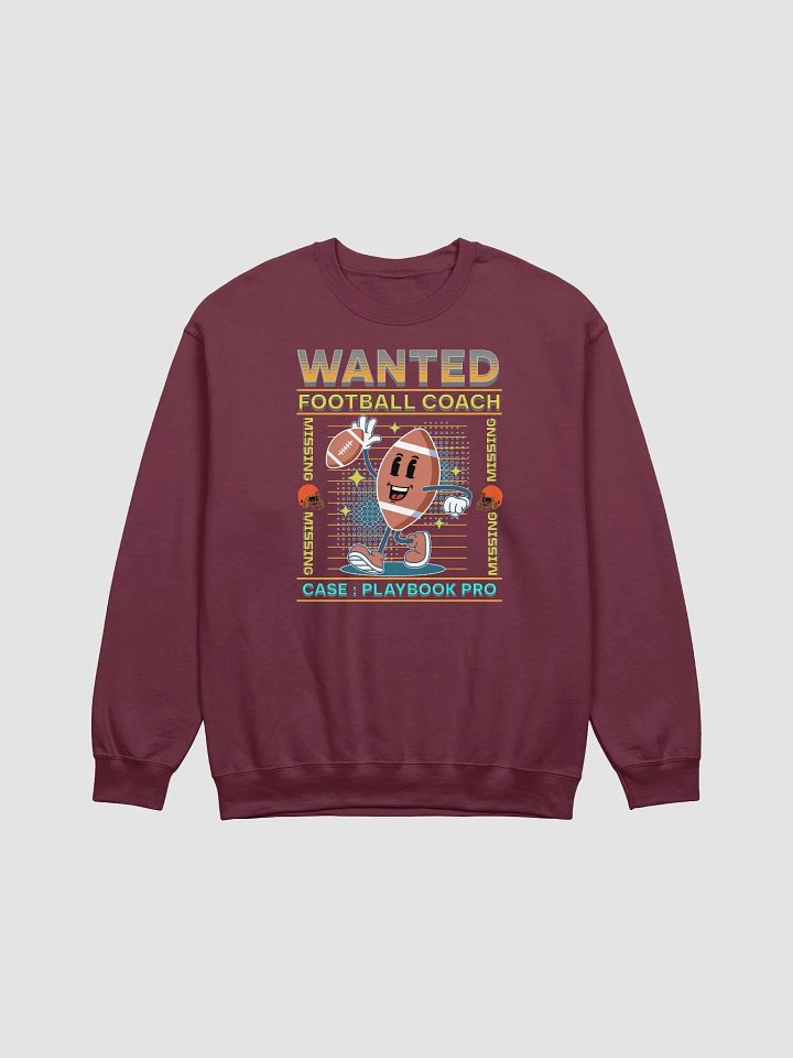 Wanted Coach Football Crewneck Sweatshirt product image (7)