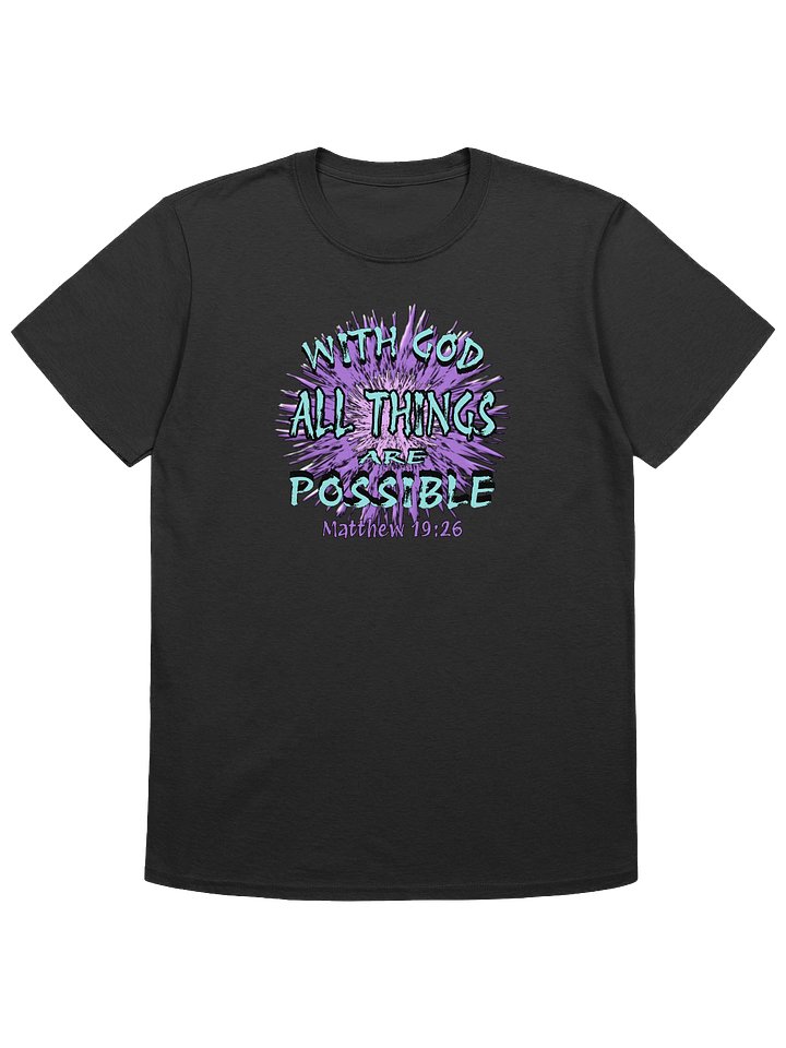 With God All Things Are Possible T-Shirt product image (4)
