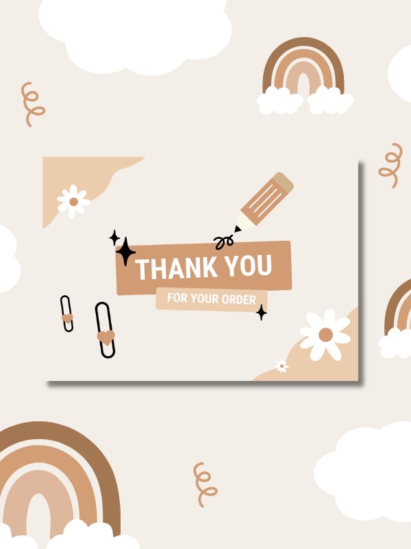 MRR/PLR Etsy Thank You Cards for Business product image (2)