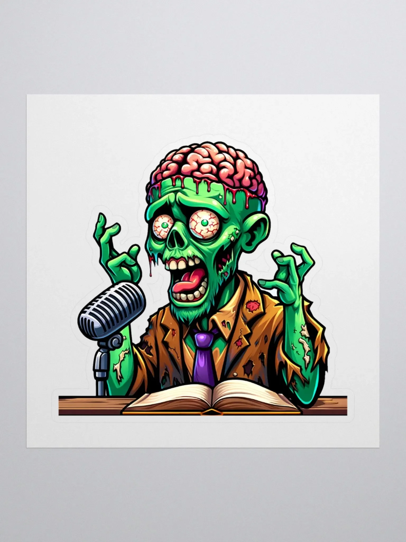 NARRATOR Emote Sticker