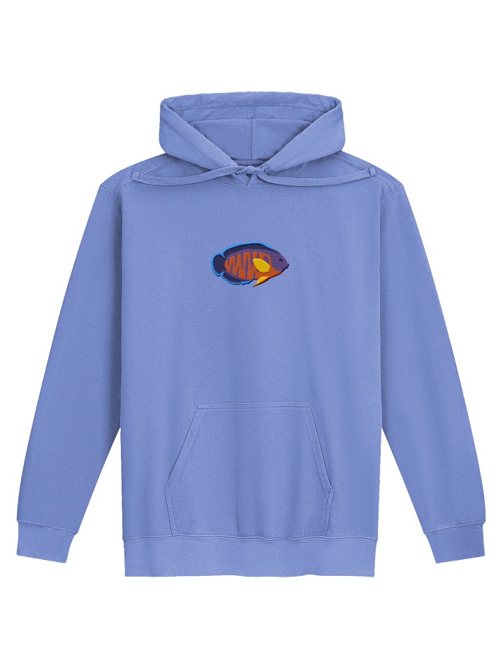 Coral Beauty Angelfish Embroidered Hoodie | Saltwater Reef Aquarium Fish & Marine Life Apparel product image (21)