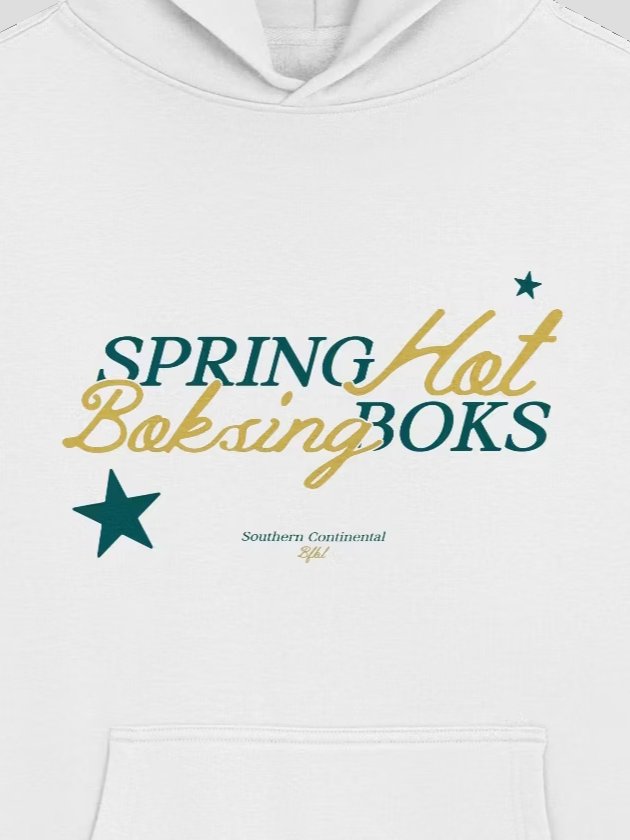 Johannesburg Springboks "Hot Boksing" Hoodie product image (2)