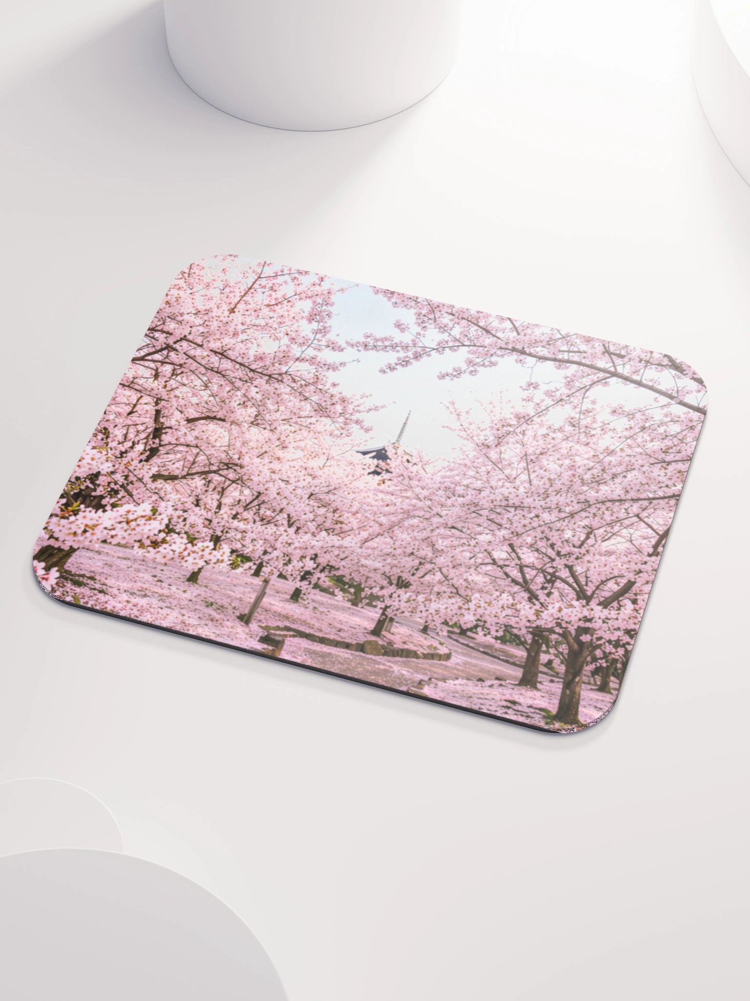 Cherry Blossom Classic Mouse Pad | Non-Slip Sakura Mousepad product image (3)