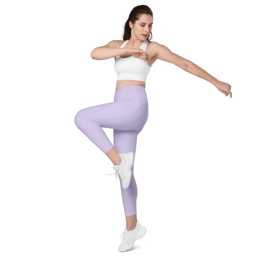 Ethereal Lila Leggings with Pockets product image (11)