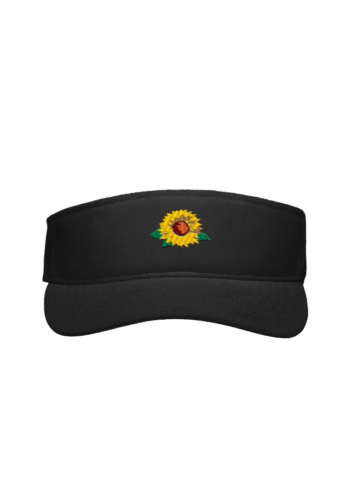 Sunflower Power Embroidered Visor product image (4)