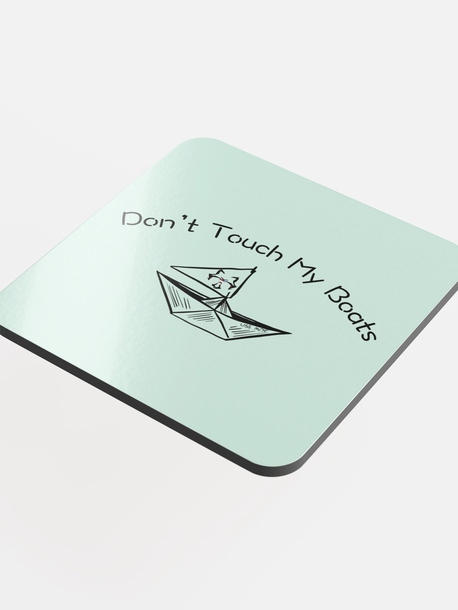 Don't Touch My Boats Coaster product image (4)