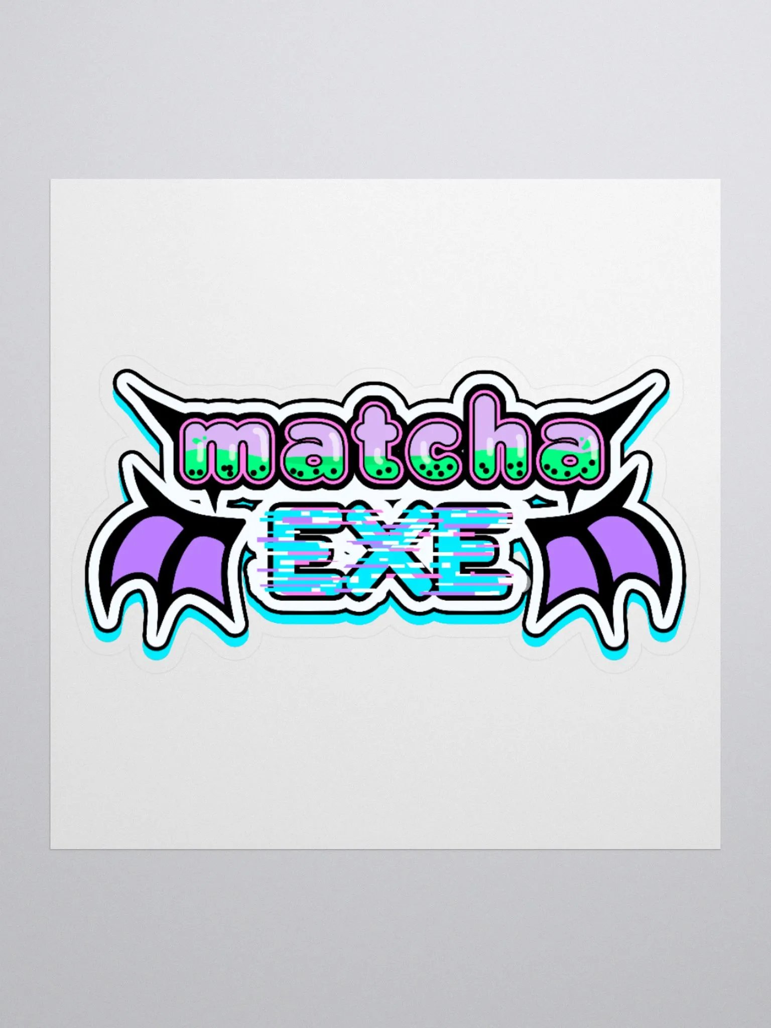 MatchaEXE Logo Sticker product image (3)