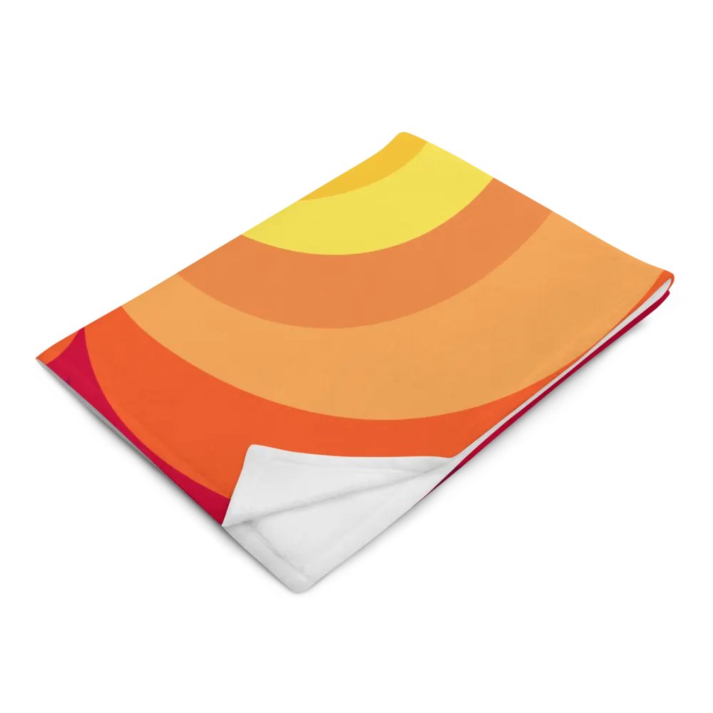 Throw Blanket 🧡 I will focus my energy on what's good for me (127 × 153 cm) product image (2)