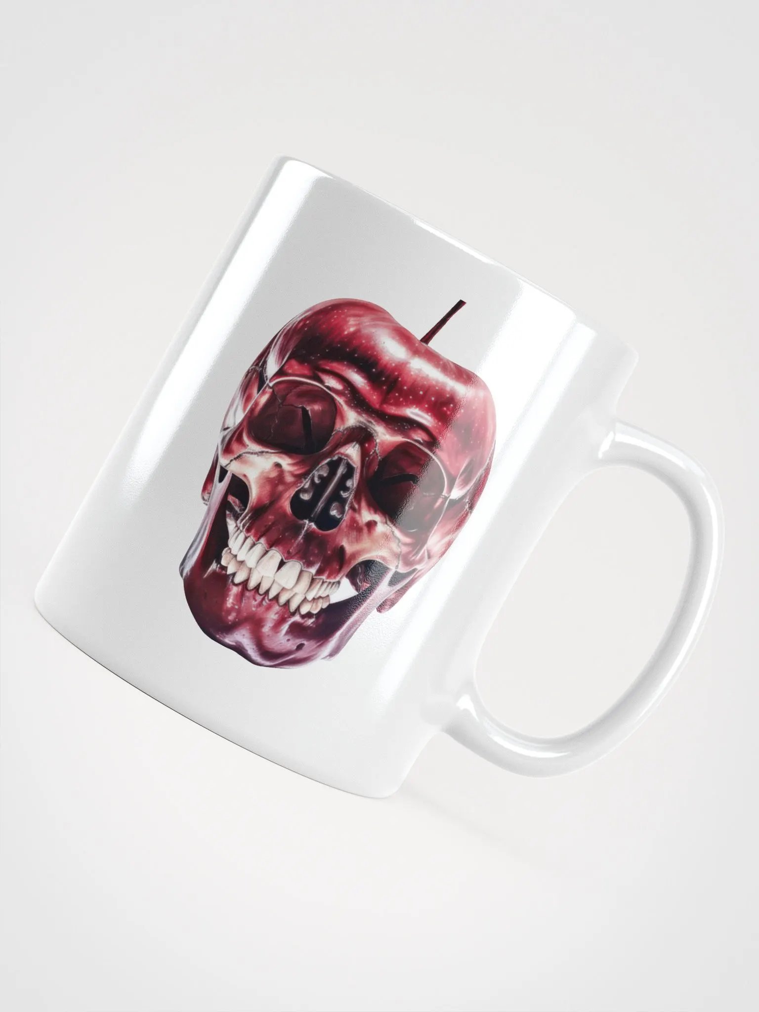 Eerie Apple Skull Mug product image (12)