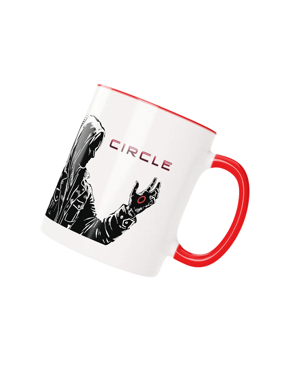 CIRCLE: "Cast Your Vote!" Red Coffee Mug product image (2)