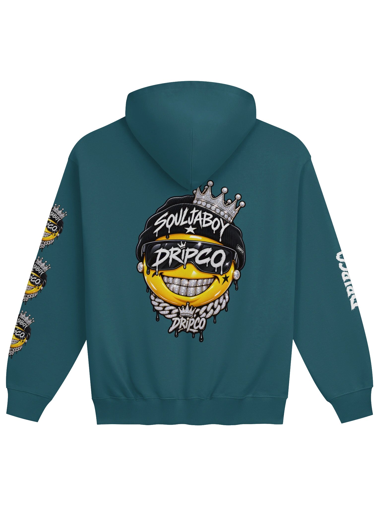 DRIPCO Bling Smiley Streetwear Hoodie product image (30)
