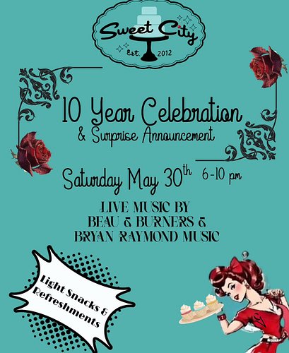 Today's the day, my pretties!!! We'll be open another hour or two but then we have to close up early to pick up supplies and ...