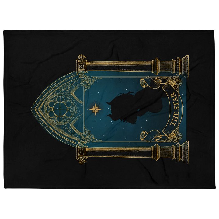 "XVII: The Star" Throw Blanket product image (2)