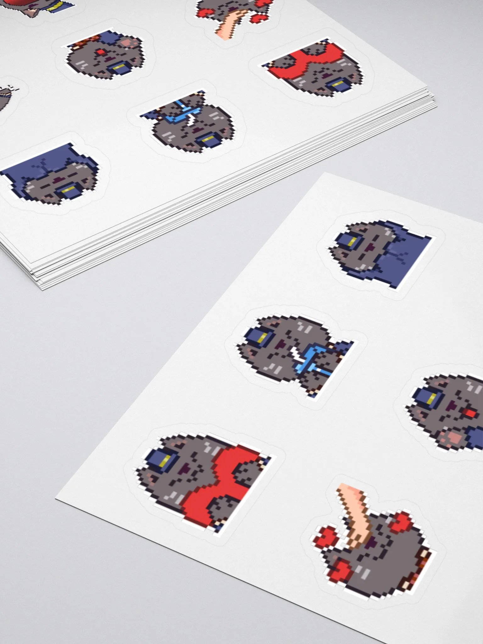 The Business Cat Emote Sticker Sheet #3 product image (11)