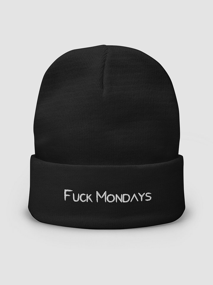 Fuck Mondays Beanie product image (2)