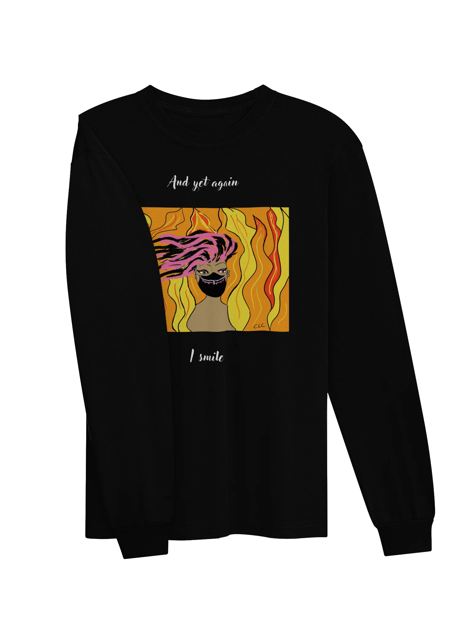 And Yet Again I Smile long sleeve tee product image (14)